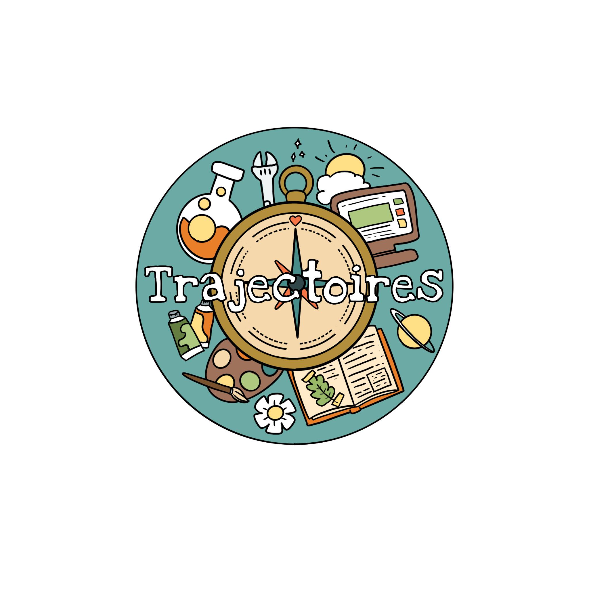 logo trajectoires café